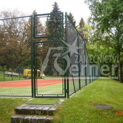 Oplocení sportovního areálu - náhled