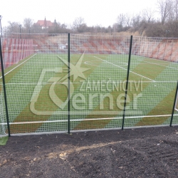 Zachytná stěna okolo sportovního areálu - náhled